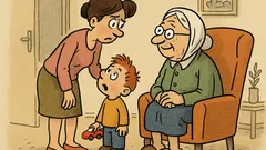 Vtip: Přijde Pepíček s maminkou na návštěvu...