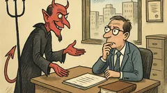 Vtip: Přijde ďábel k právníkovi do kanceláře