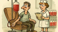 Vtip: Chtěl jsem darovat krev, ale sestřička...