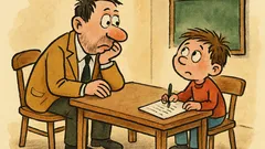Vtip: Tatínek se ptá Pepíčka ve škole...