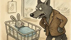 Vtip: Přijde vlk do porodnice...