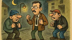 Vtip: Jde v noci muž po ulici a…