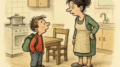 Vtip: Pepíček přijde ze školy a maminka…