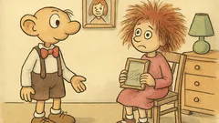 Vtip: Přijde Hurvínek k Máničce domů a...