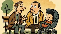 Vtip: Baví se dva lidé. První říká...