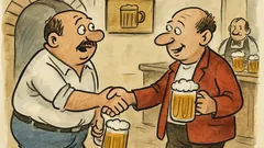 Vtip: Vyrazí jeden Čech z bodu A do B…