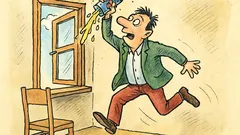 Vtip: Polil se Red Bullem a vyskočil...