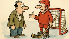 Vtip: „Tomáši, je pravda, že víš o hokeji?“