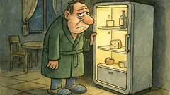 Vtip: Jediné světlo mého života je v ledničce