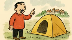 Vtip: Víte, jak se jmenuje Číňan, co vymyslel stan?