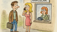 Vtip: Seznámí se mladý muž s blondýnkou...