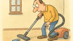 Vtip: Před chvílí mi vysavač vcucnul flešku