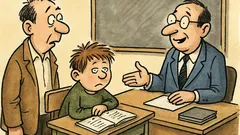 Vtip: Ptá se otec na třídní schůzce...
