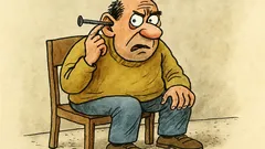 Vtip: Tak si jednou šťourám hřebíkem v uchu...