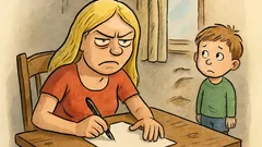 Vtip: Blondýna sedí doma naštvaná, nemá ani...