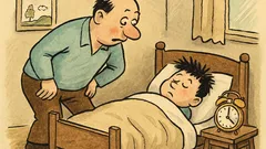 Vtip: Tatínek se ptá Pepíčka, proč zaspává