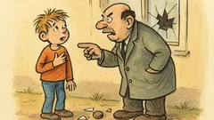 Vtip: Karlíku, když se přiznáš...