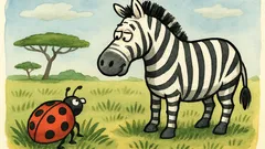 Vtip: Proč jsou zebry pruhované?