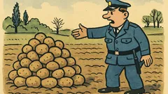 Vtip: Víte, jak policisté sázejí brambory?