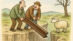 Vtip: Jdou dva muži a najdou kolejnici...