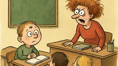 Vtip: Pepíčkovi při vyučování seděla moucha