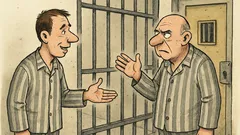 Vtip: Říká vězeň vězňovi – Přeji ti šťastný...