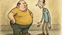 Vtip: Tlustý říká hubenému: 'Když tě vidím…'