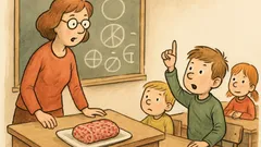Vtip: Paní učitelka se ptá ve škole...