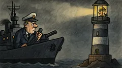 Vtip: Noc, moře, tma a mlha.