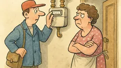 Vtip: Přijde plynař do bytu a...