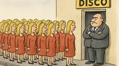 Vtip: Proč stojí sedmnáct blondýnek před diskotékou?