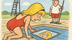 Vtip: Jak utopit blondýnku?