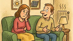 Vtip: Ona chce slyšet hřejivá slova...