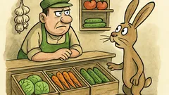 Vtip: Zajíc vejde do obchodu a ptá se...