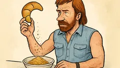 Vtip: Chuck Norris ze strouhanky udělá rohlík