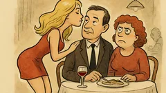 Vtip: Manželé po 20 letech večeří v restauraci