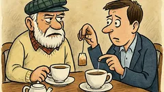 Vtip: Starý Skot říká synovi – Tvůj pradědeček...