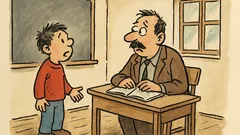 Vtip: Pepíček říká svému učiteli…