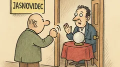 Vtip: Přijdu k jasnovidci a ťuk, ťuk...
