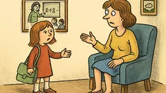 Vtip: Alenka přijde domů ze školy a říká...